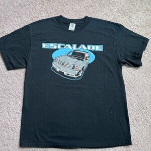 Vintage RARE PROMO Cadillac Escalade SUV Truck Graphic T-Shirt Black